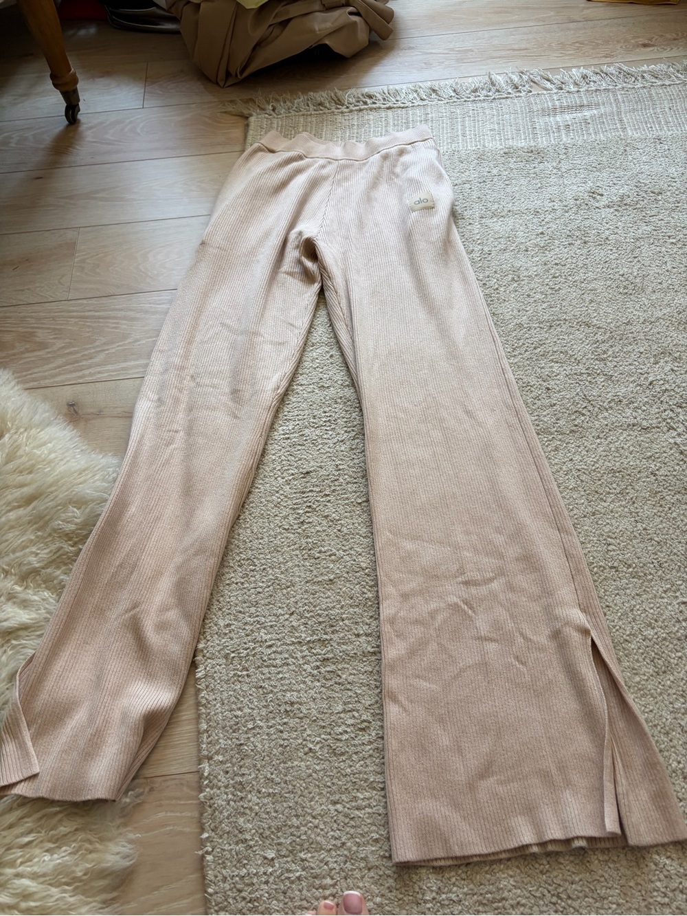 Alo Knit Flare Pants